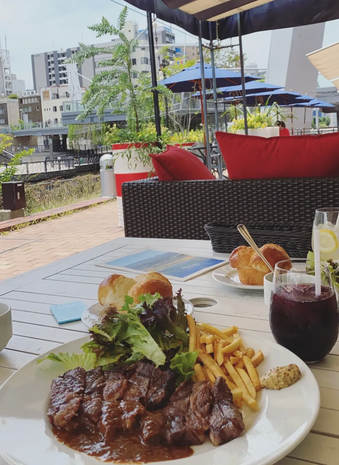 【OSAKA】テラスで優雅なlunch♡_1