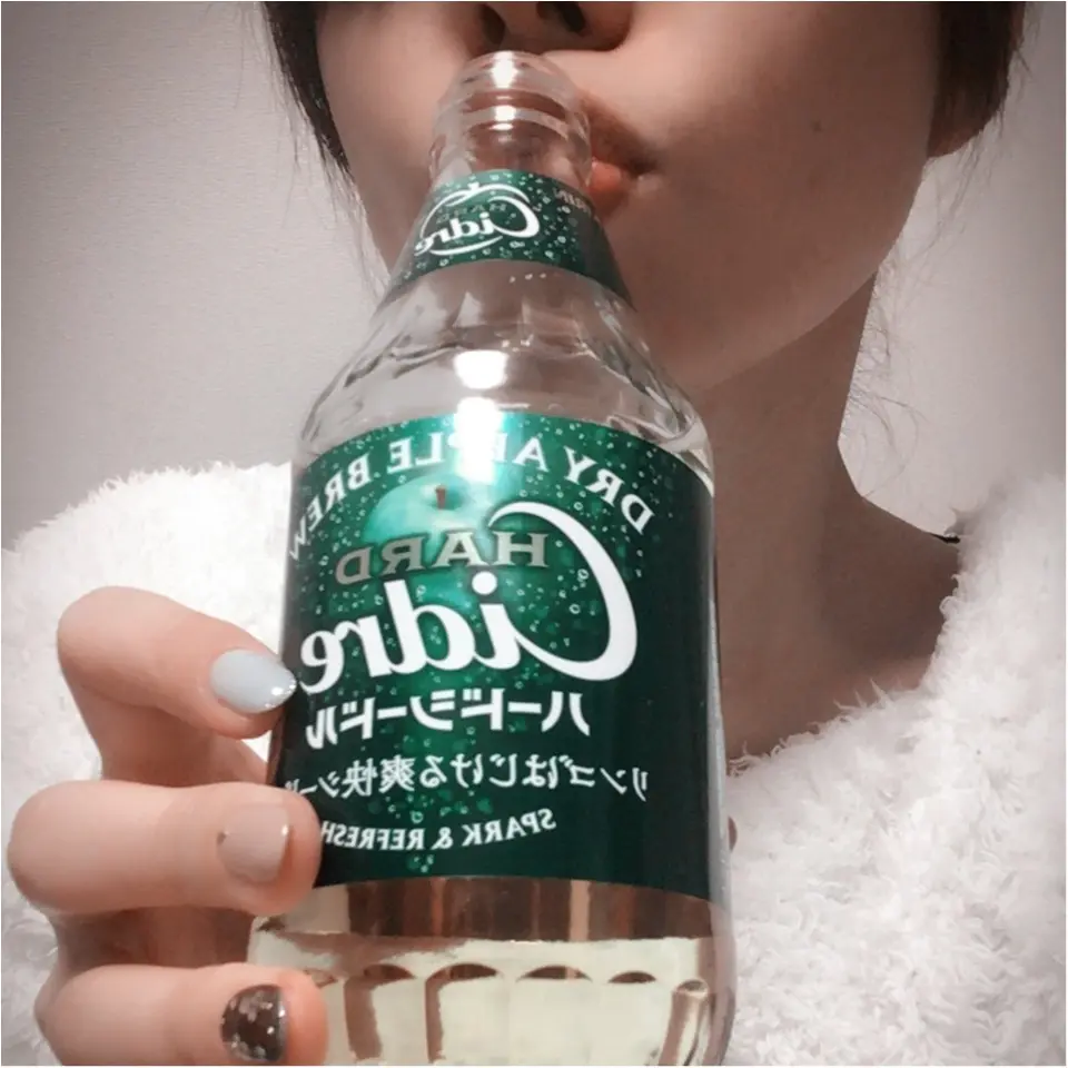 【モアハピ部大女子会】おみやげでいただいたHARD Cidreをテイスティング!〇〇を醸造した爽やかなお酒♡_2
