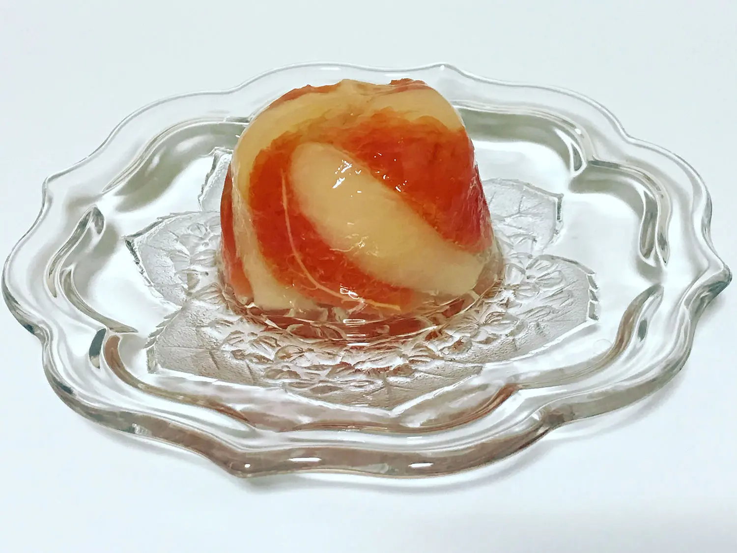 たかはたファームのピンクグレープフルーツと西洋梨のゼリー