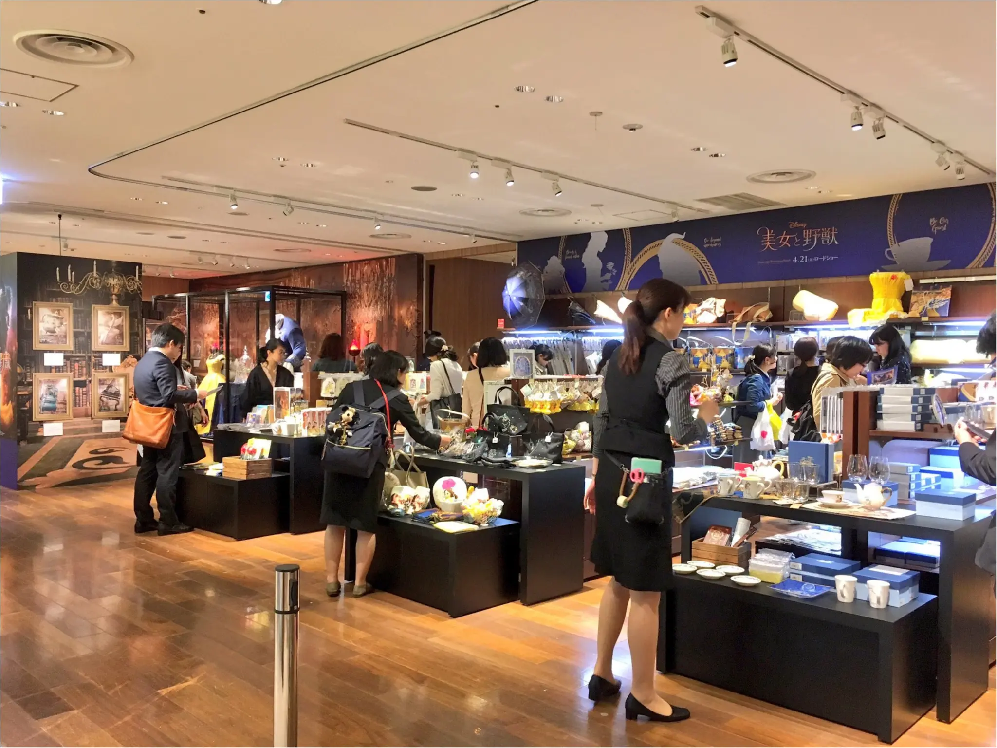 本物の衣装がついに来日!『美女と野獣』の世界展 at GINZA MITSUKOSHIに行ってきました♡_11