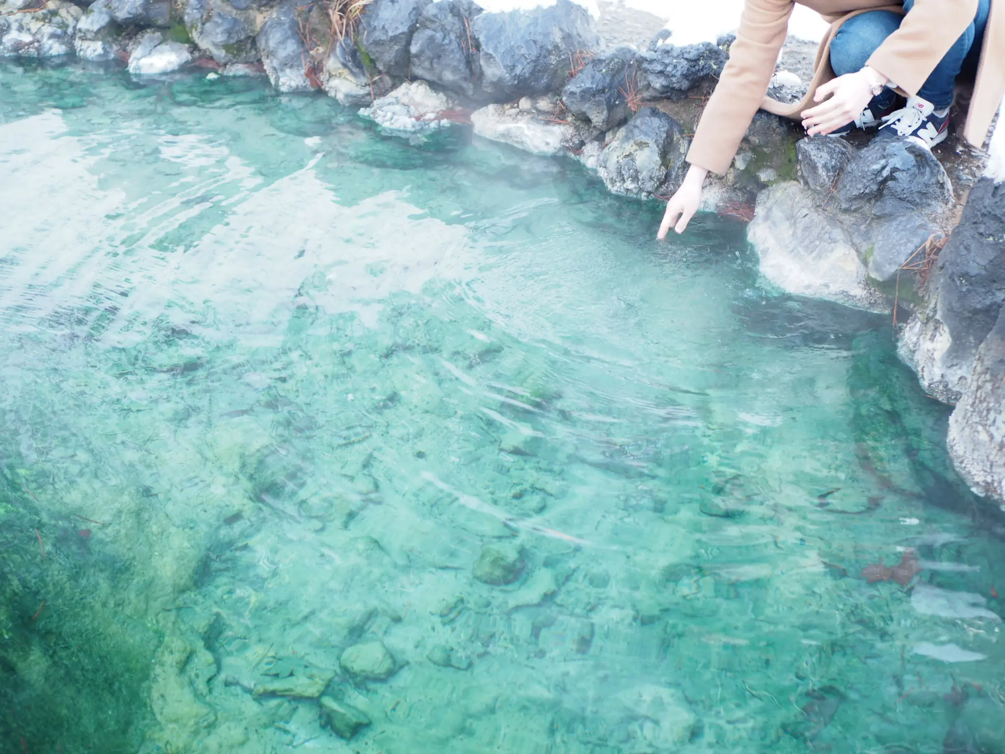 【草津温泉】湯もみショーと温泉が湧き出る西の河原公園♡_4
