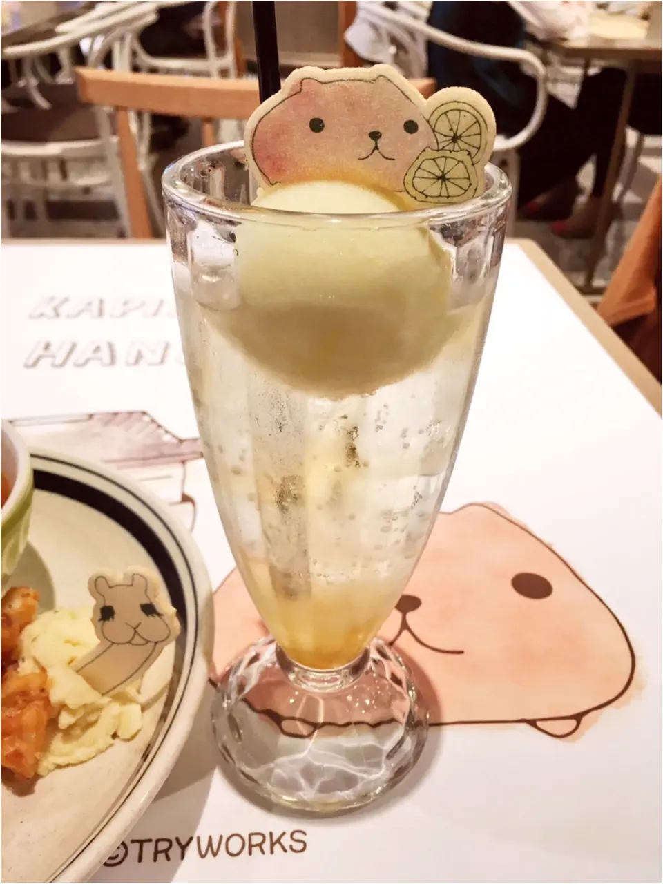 『KAPIBARASAN×HANDS CAFE』@東急表参道原宿店♡りぃイチオシメニューのご紹介(∗•ω•∗)♡_5