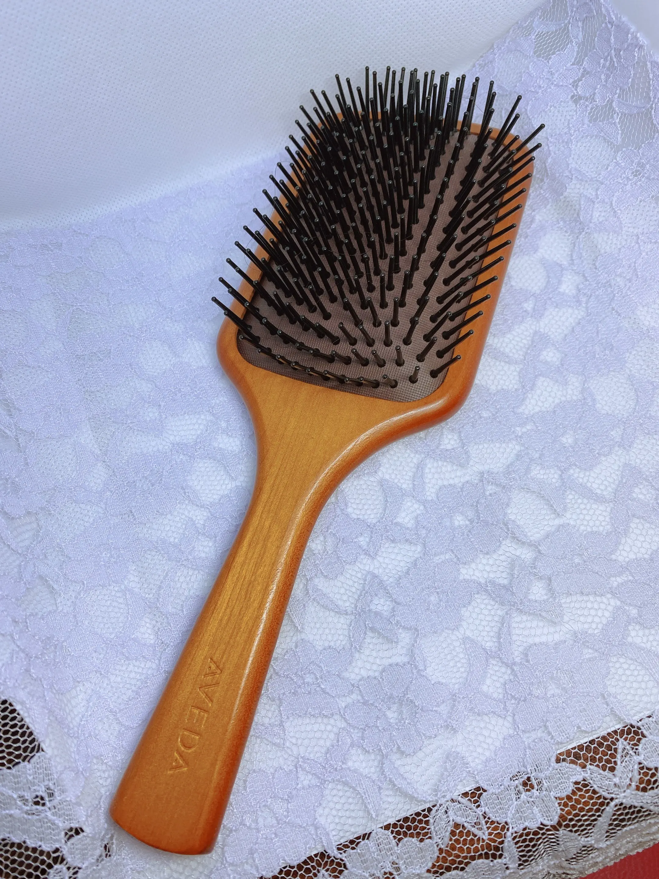 【AVEDAパドルブラシ】ブラシだけでも全然違う!Σ(•̀ω•́ノ)ノ ヘアケア特集3/3♬_1