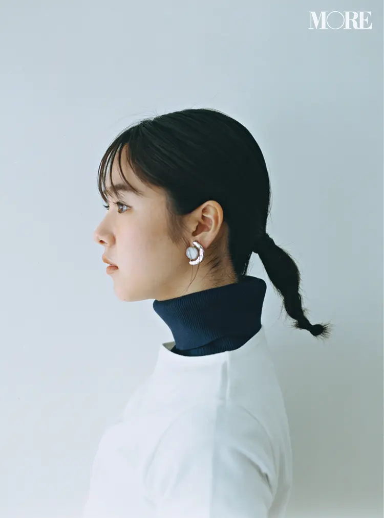 「白とネイビー」。知的で清潔感もあって柄×柄コーデも超簡単。実は最強コンビなんじゃない?記事Photo Gallery_1_5