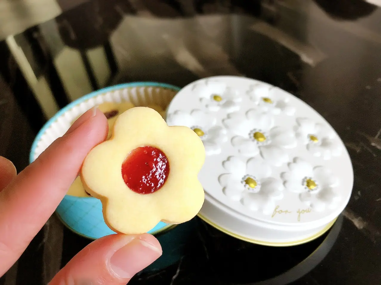 【北海道お取寄せ♡Café de Zaza】大人気1年待ち⁉︎お花のジャムクッキーが美味しい❁可愛い❁_3