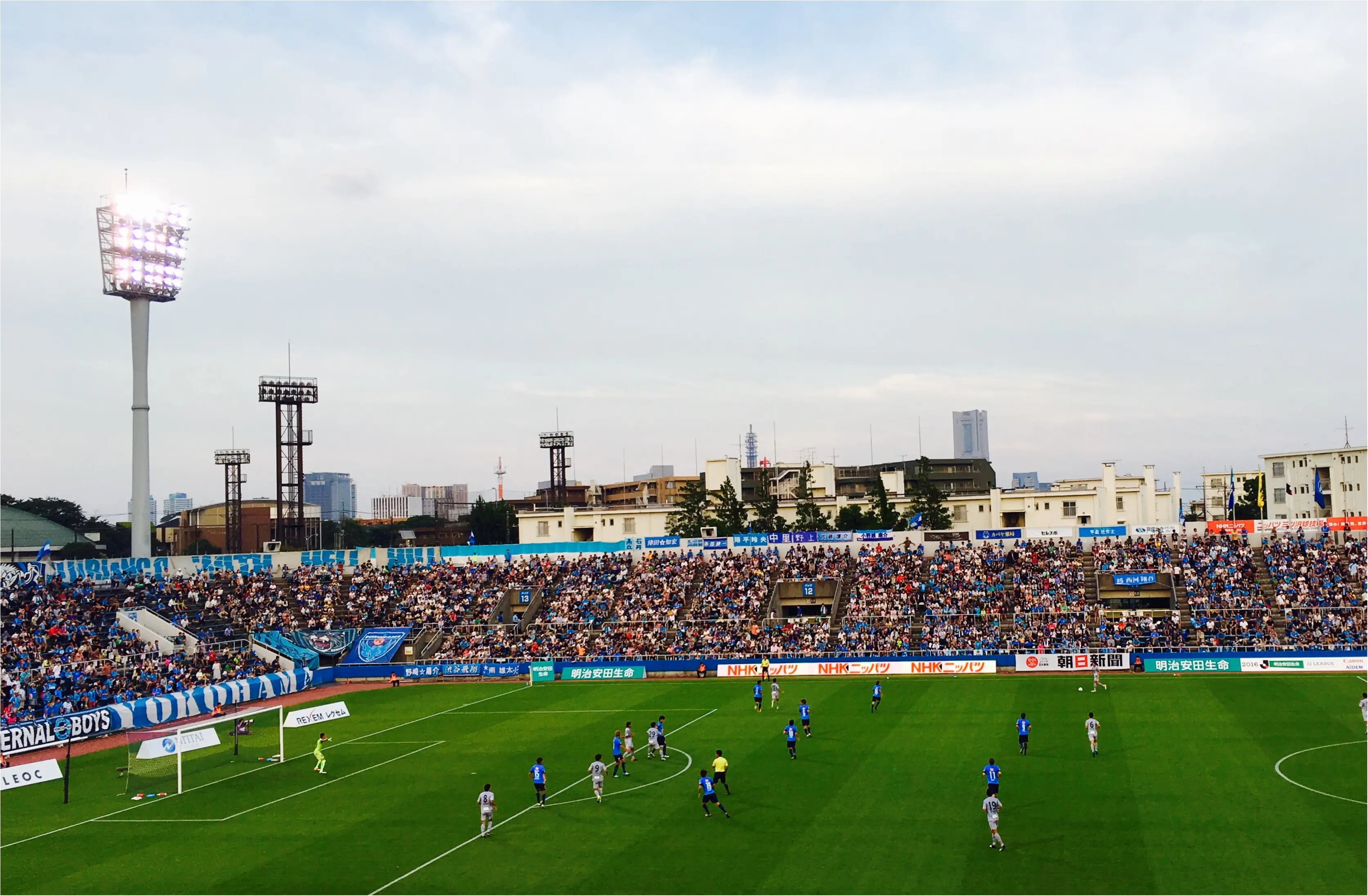 ▶▶サッカー観戦がアツイ♪<地元!!横浜FC戦>と真っ黒コーデ【はるな】_2