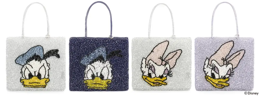 アンテプリマのドナルド&デイジーデザインワイヤーバッグ