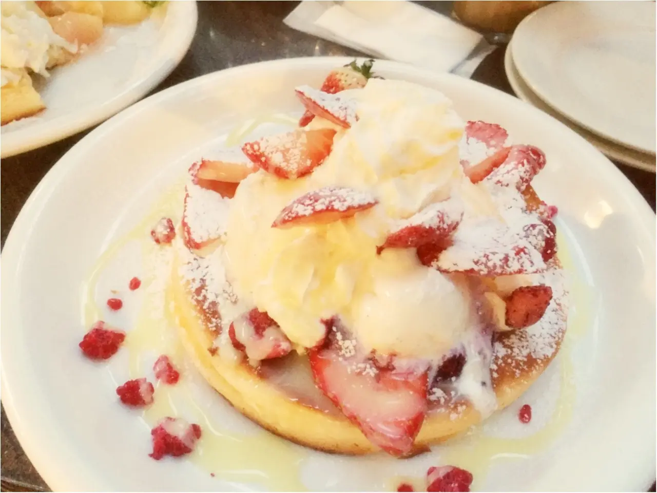 リニューアルしたアクイーユのパンケーキ♡*《mikiのパンケーキメモ》_3