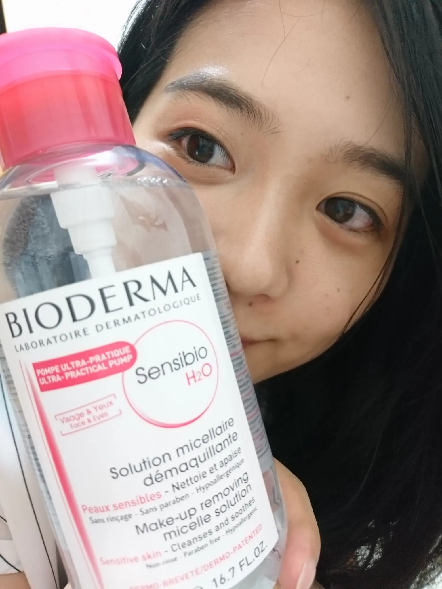 片手でサッと完了!低刺激&しっかり落とせる ビオデルマ クレンジング_8