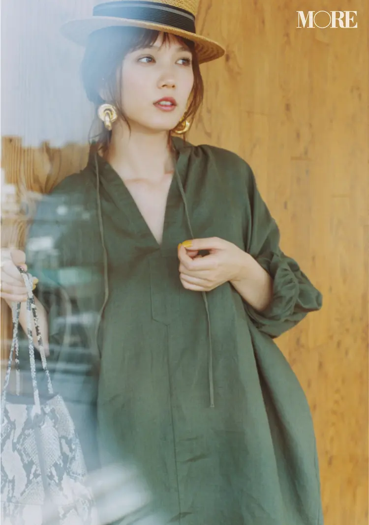 本田翼みたいになれるかも!? 一枚できまるサマードレスは【小物足しコーデ】でもっと可愛い♡_3
