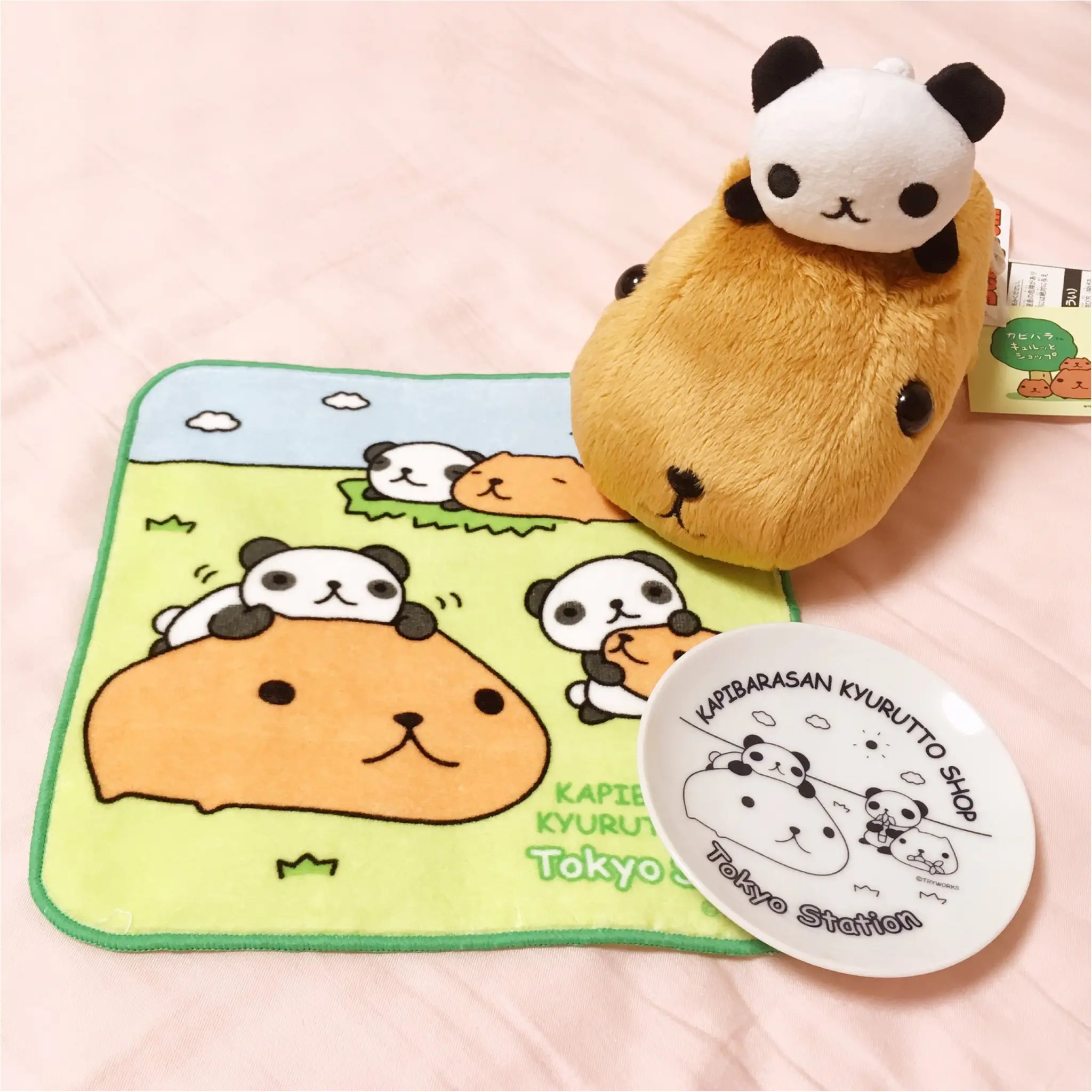 【カピバラさん】と【パンダ】がコラボ♪限定グッズを見逃すな♡_2