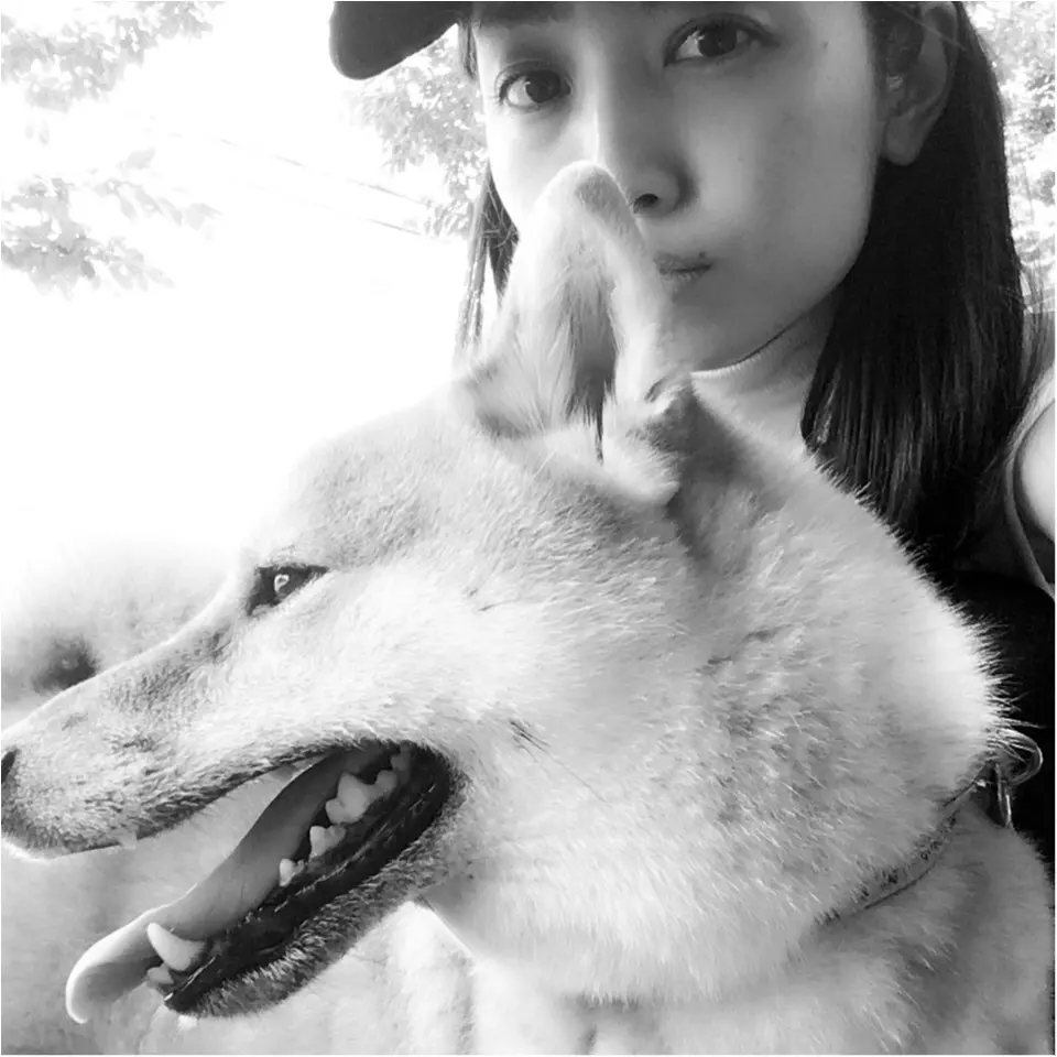 ▶︎▶︎<愛犬ナッツ>の散歩と<ユニクロのデニム>で着回しコーデ【はるな】_5