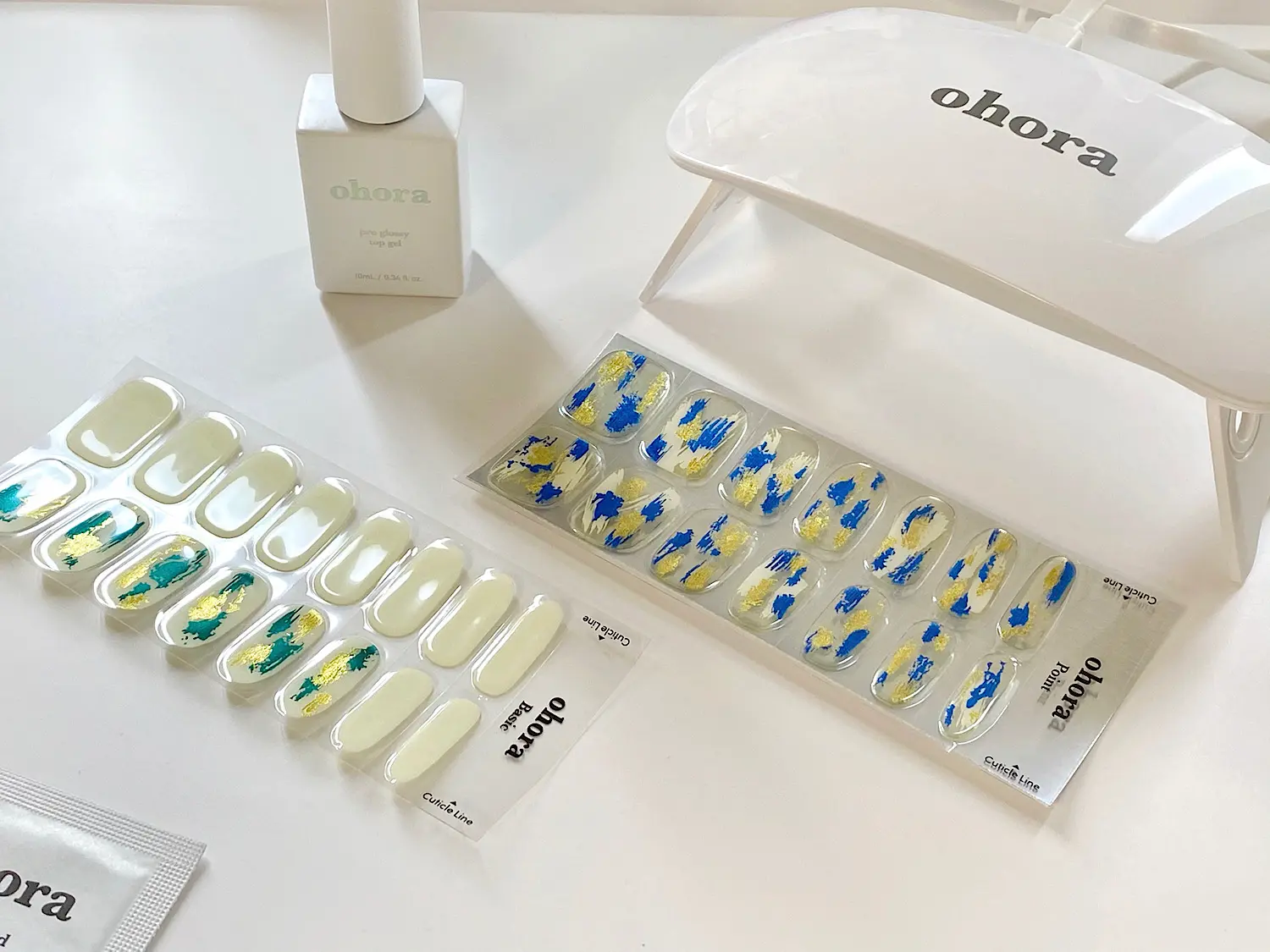 韓国発のohora(オホーラ)のネイルキット。デザインは夏にぴったりな「N Florida」