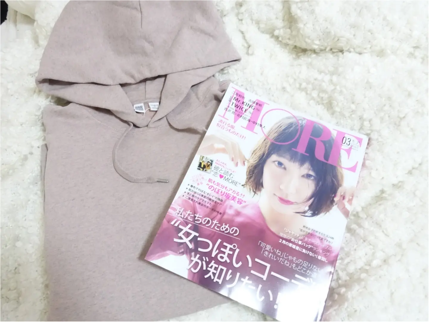 《明日発売!》MORE3月号の見所紹介!なんと言っても、表紙の吉岡里帆ちゃんが可愛すぎるっ、、♡_2