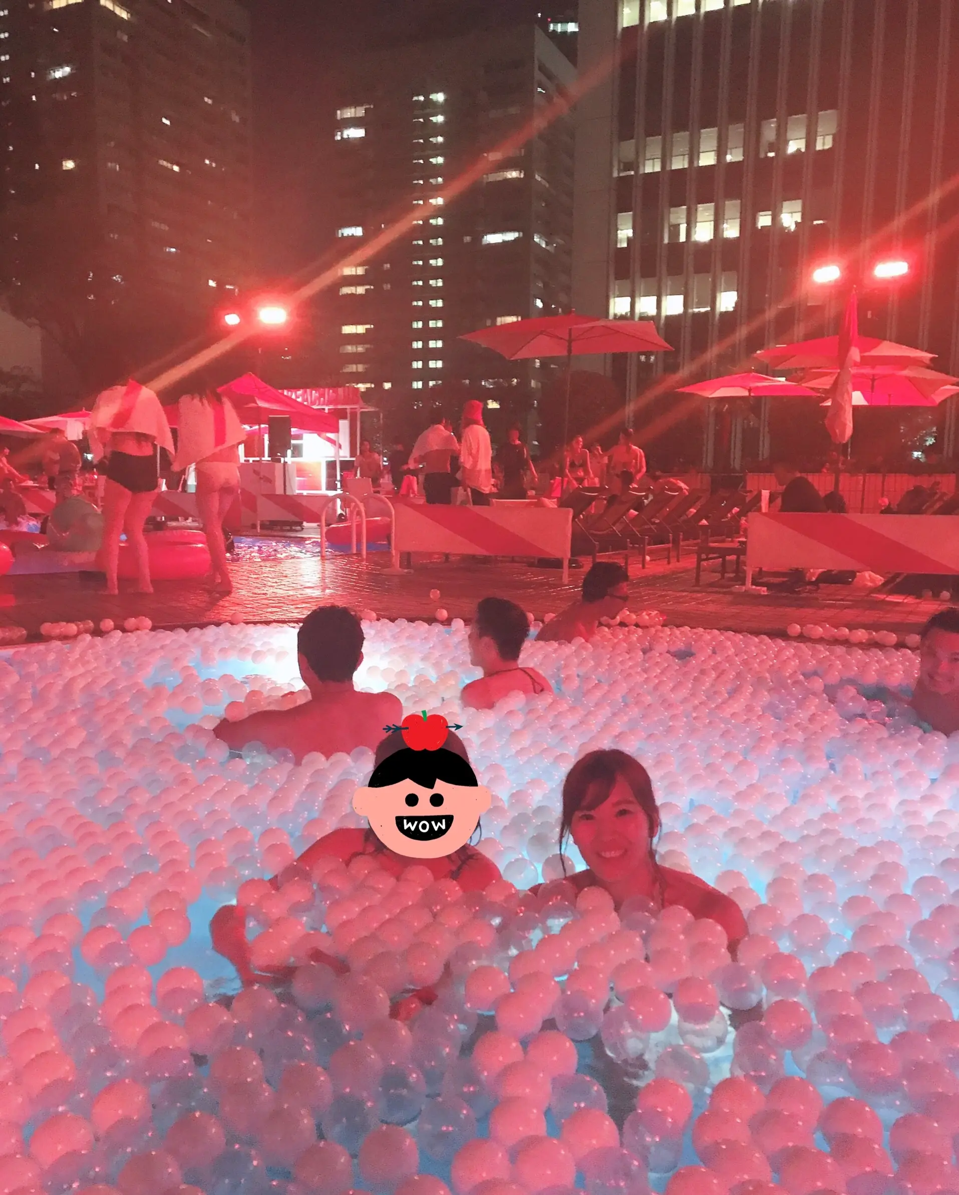 【溜池山王】ナイトプール☆ANAインターコンチネンタルホテル東京_10