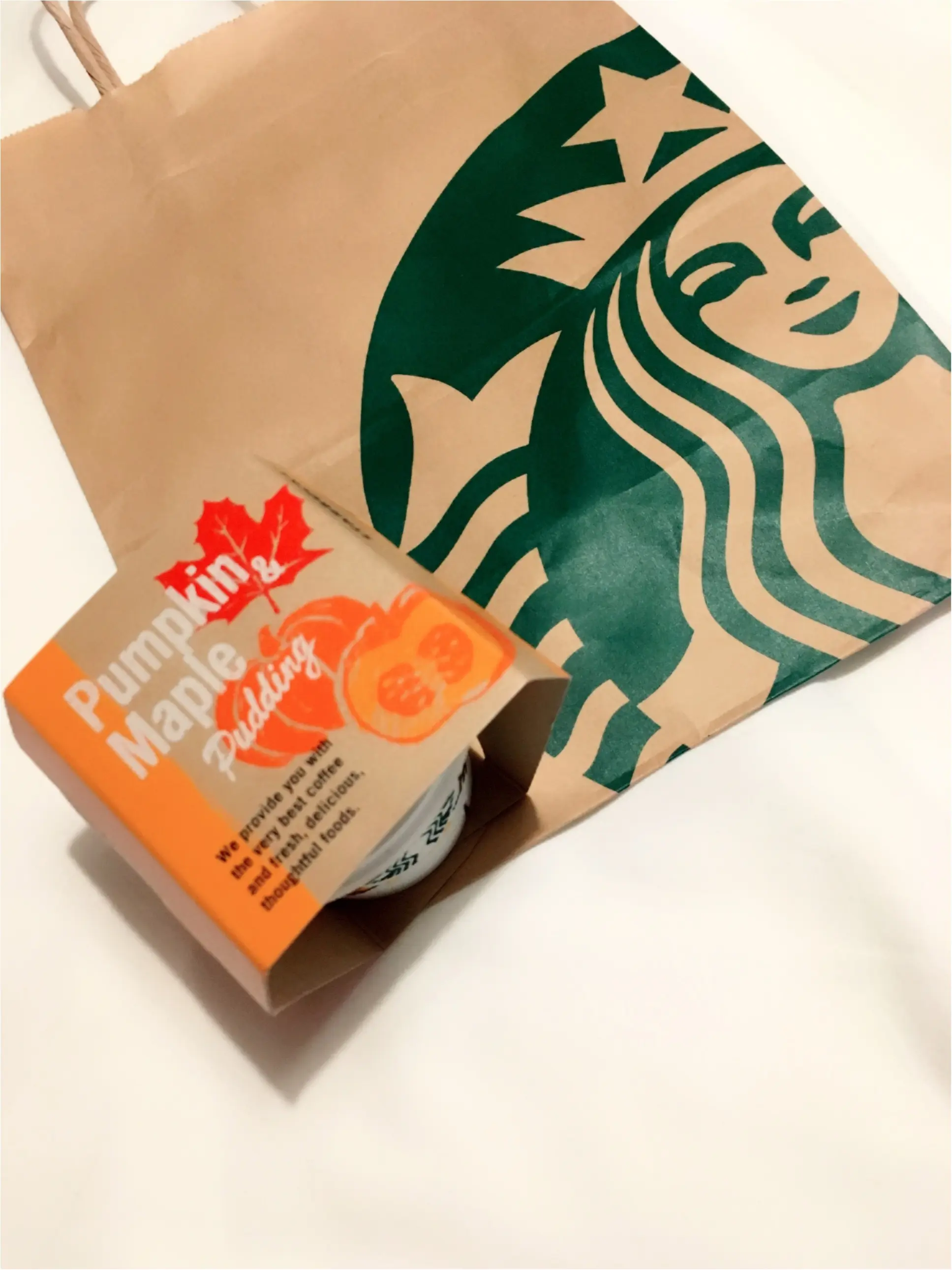 【スタバ】秋の新作パンプキン&メイプルプリンが濃厚で美味♡_1