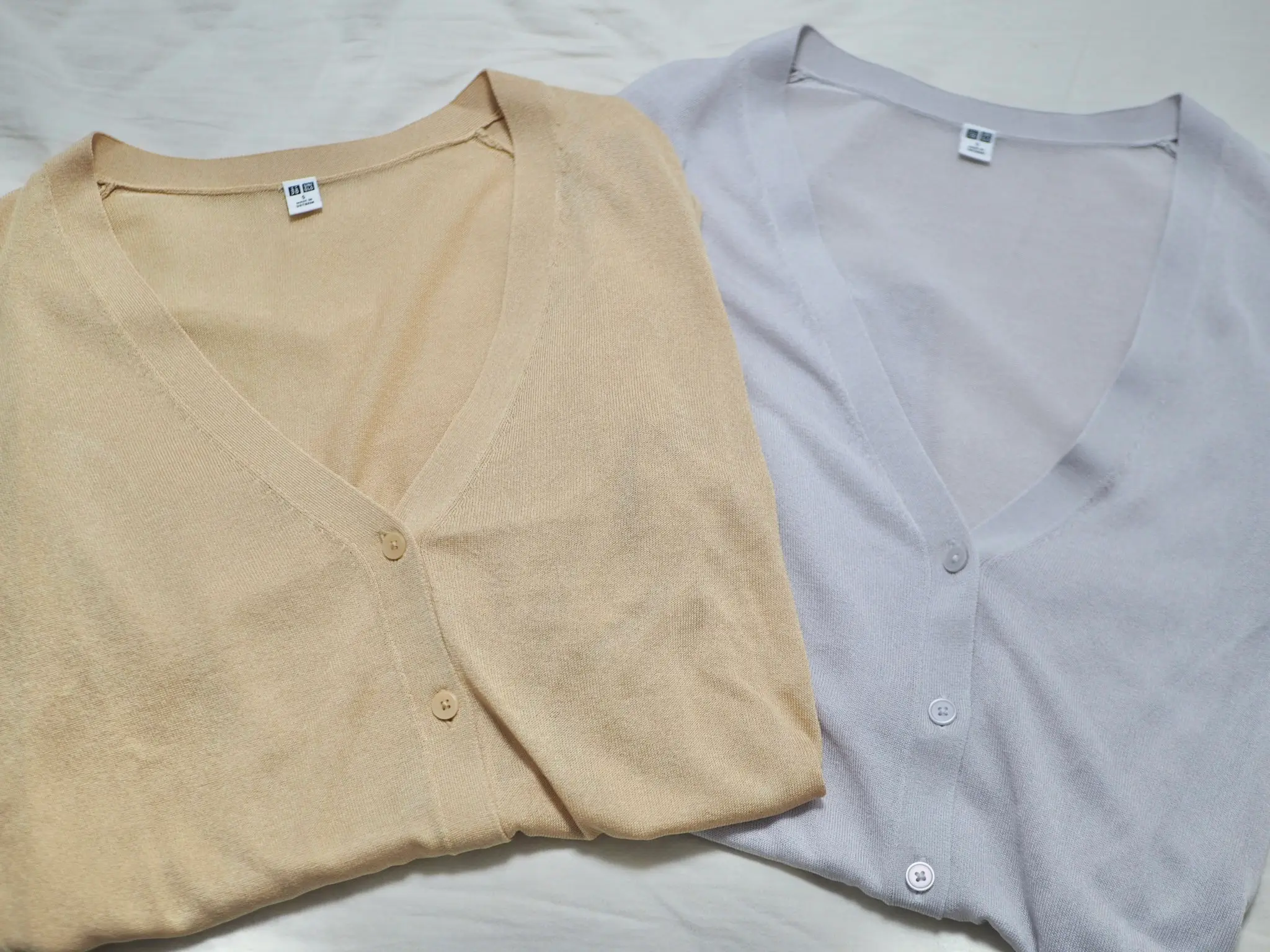 【UNIQLO】夏の日焼け&冷房対策に!限定価格の《ライトVネックカーデ》が超便利♡_6