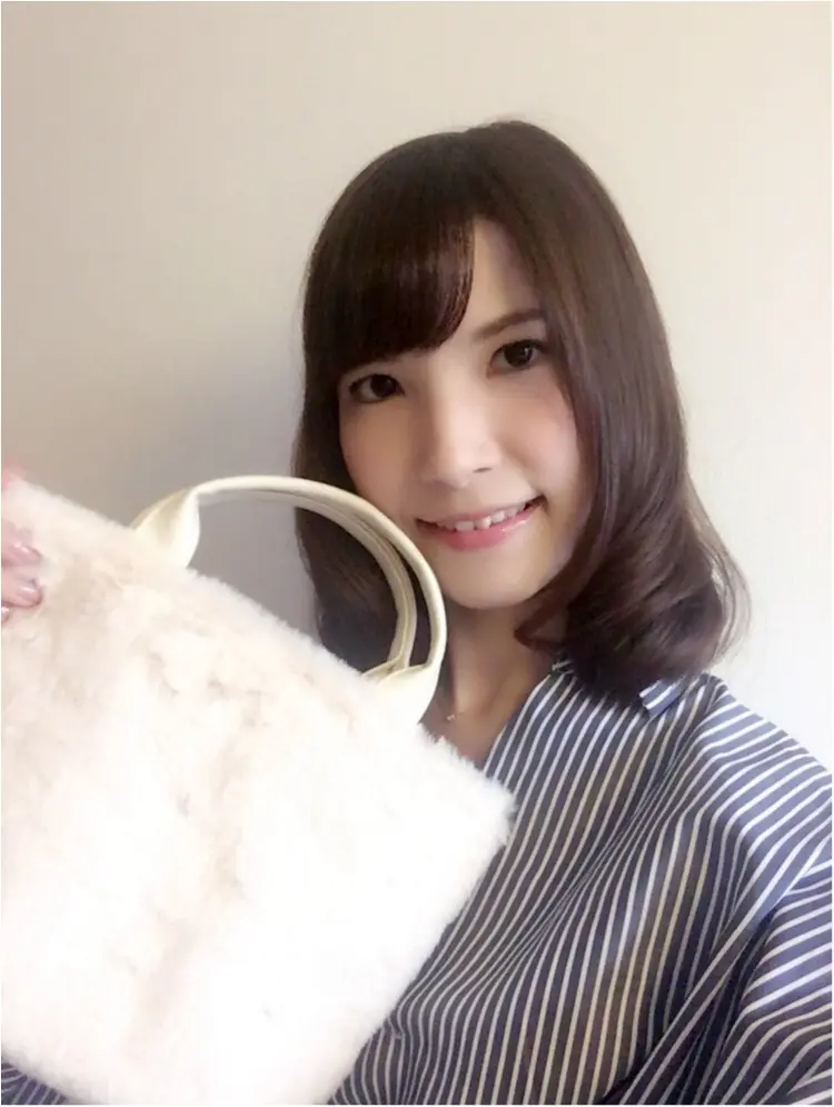 ♡9/28発売MORE11月号の付録、snidelふわふわエコファートートはこう使う!!一足先にお試ししました♡_1