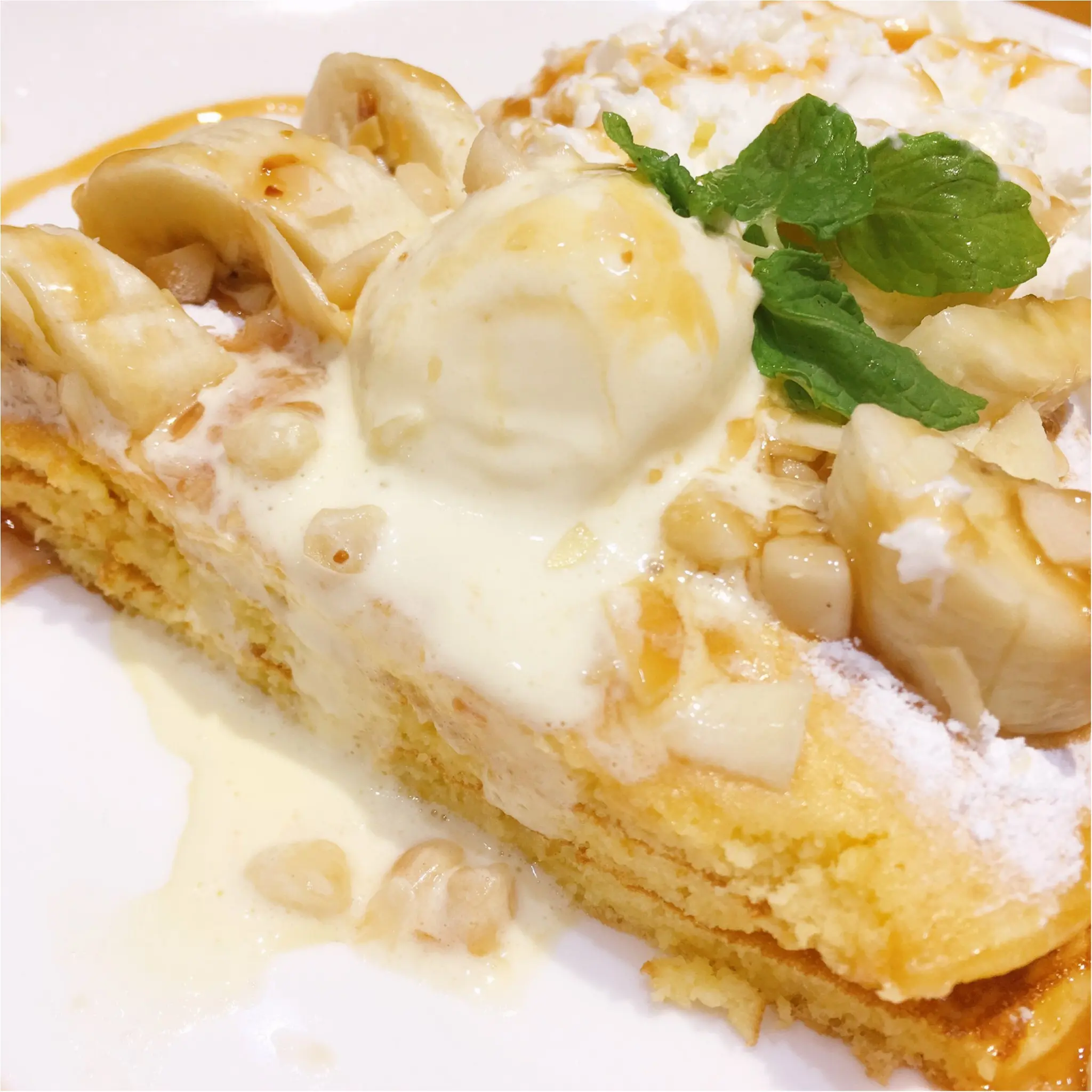 期間限定♡【クアアイナ】の【キャラメルバナナパンケーキ】をようやく食べれましたレポ!_2