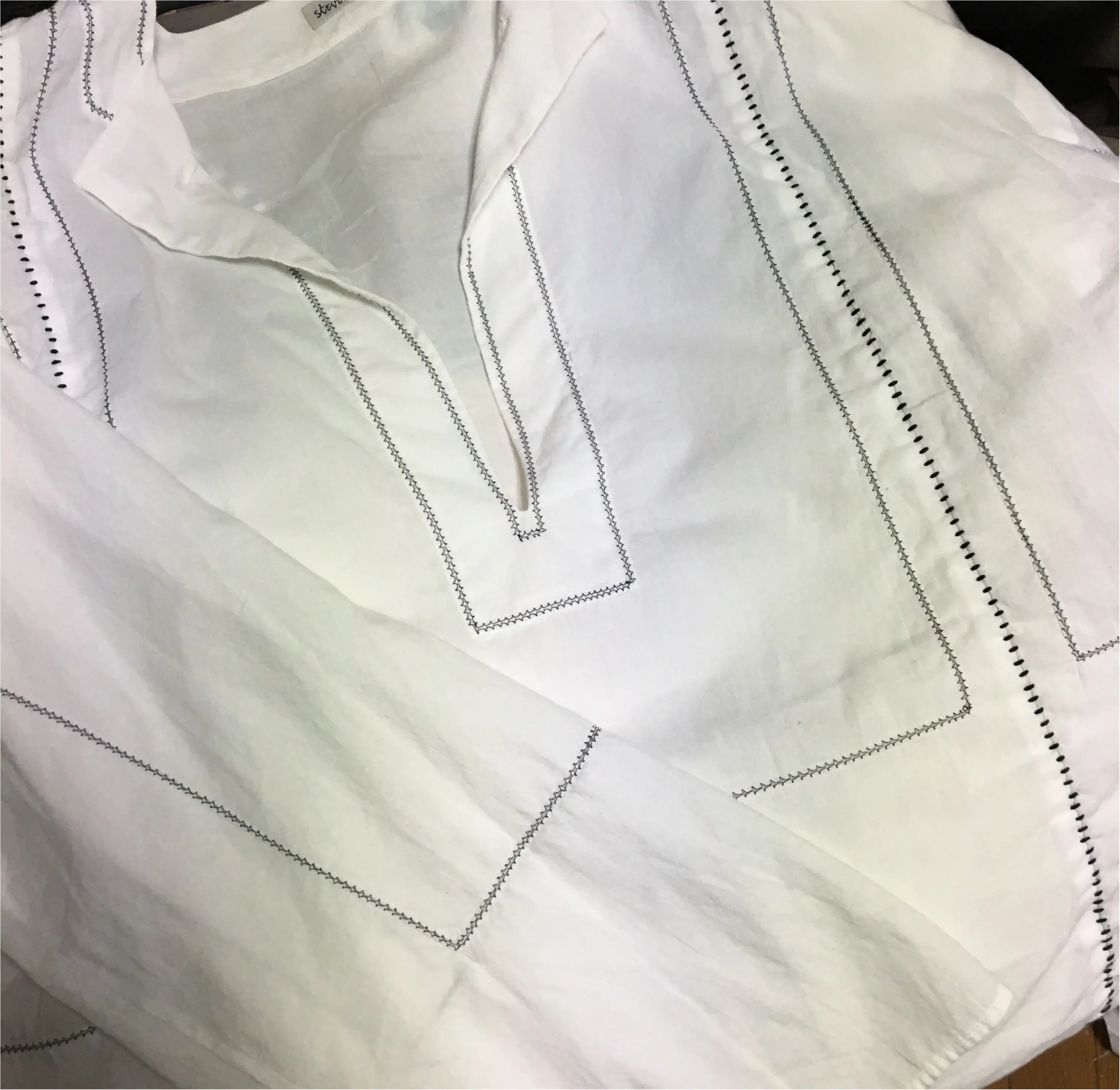 Coordinate...刺繍ブラウスが流行する中、私があえてシンプルなものを選んだ理由☆_2